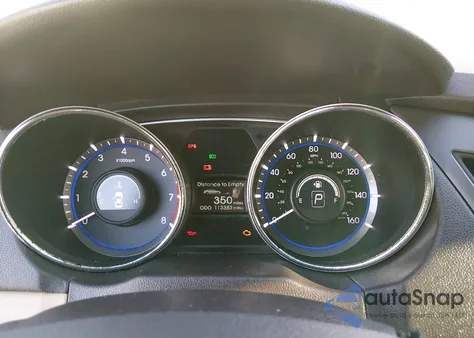 2013 Hyundai Sonata Gls z USA, uszkodzony, nr VIN 5NPEB4ACXDH757481